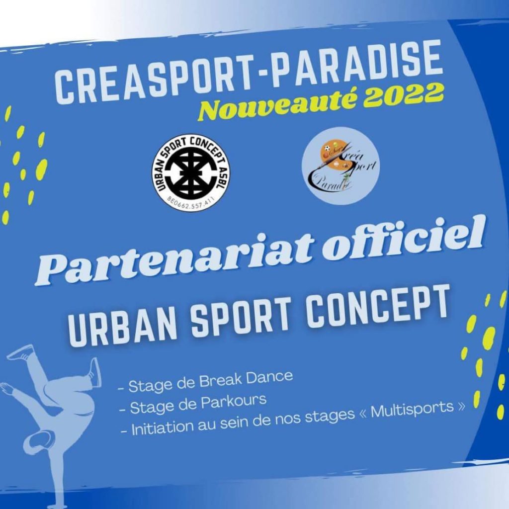 Affiche partenariat Creasport et USC