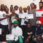 Les certifiés à la formation Breakdance à Kinshasa par la FENADU et Urban Sport Concept
