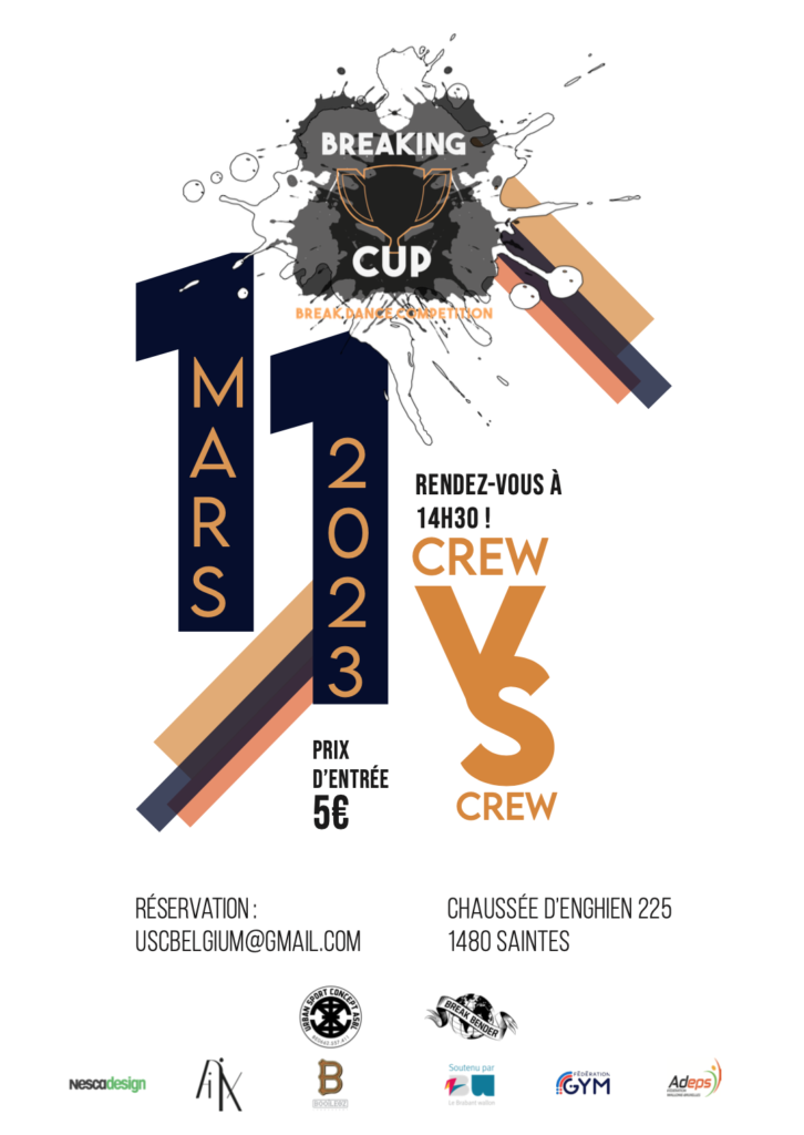 Flyer Breaking Cup Crew vs Crew 2023